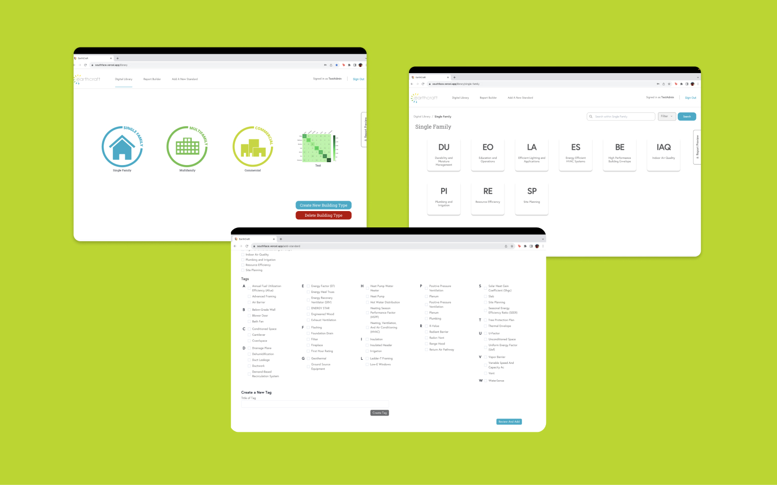 Account Creation View