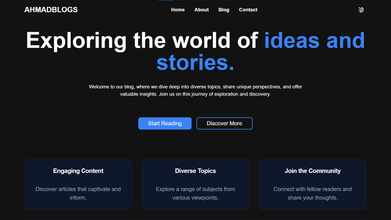 Next js Blogs