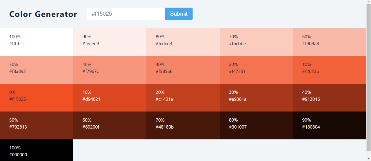 Color Palette