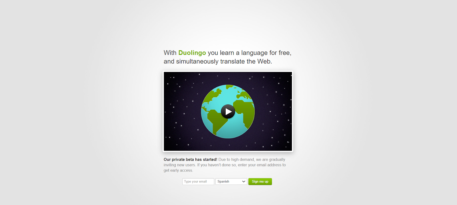 Duolingo MVP