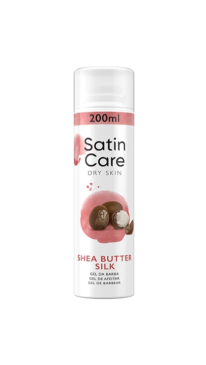 Satin Care Dry Skin Shea Butter Silk Gel
