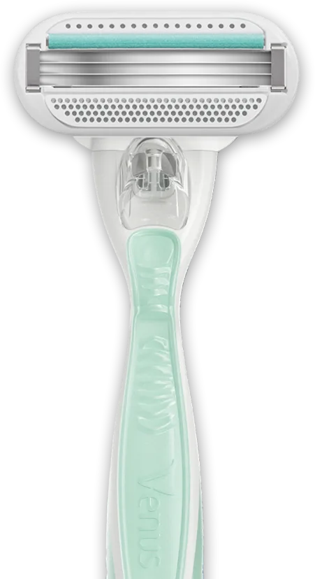 Gillette Venus Smooth Sensitive Rasoio: 3 Lame,  3 Lame  Lubrificazione SkinCushion e Manico ergonomico