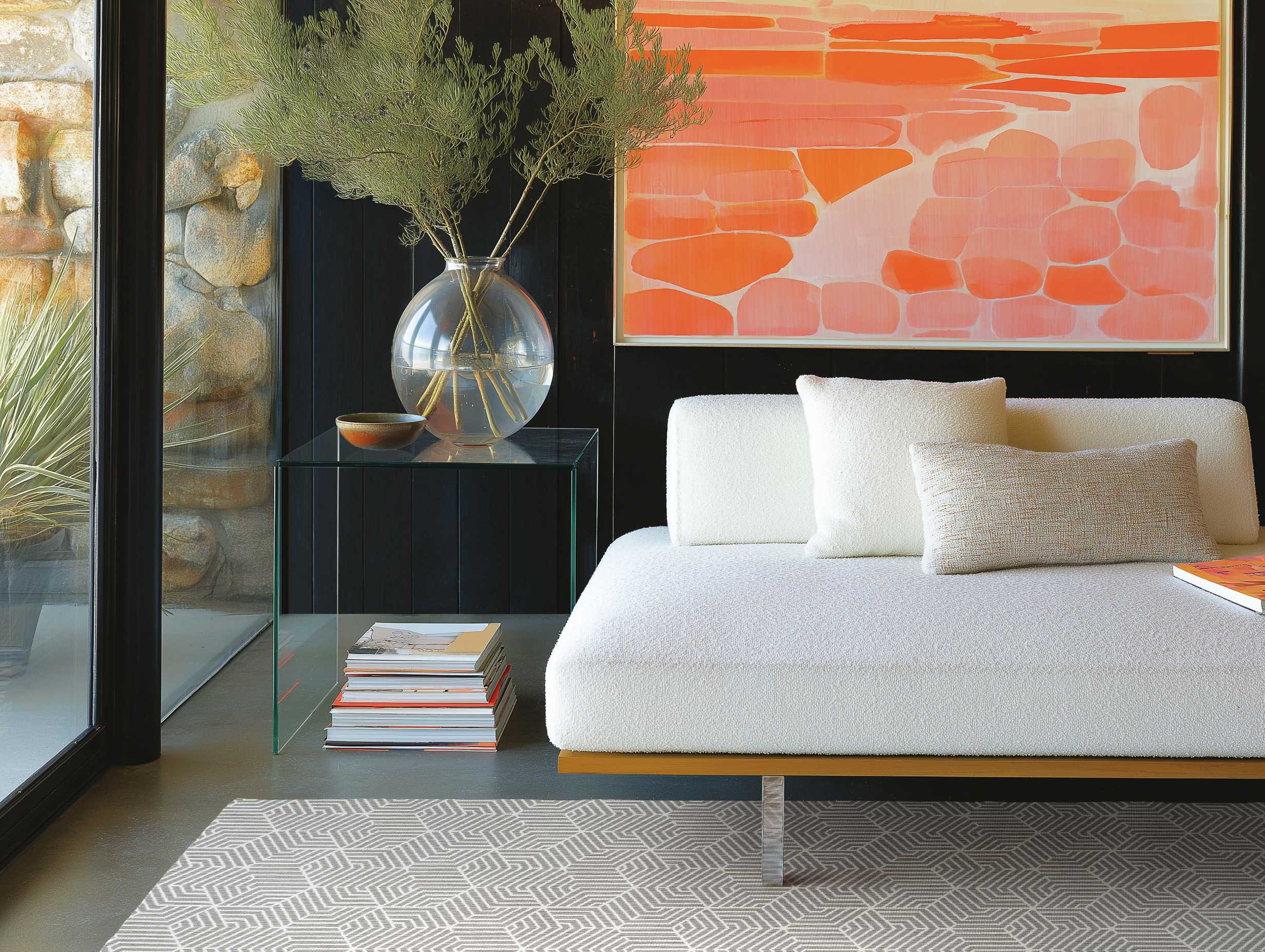 Warm Modern Entry | DesignShop