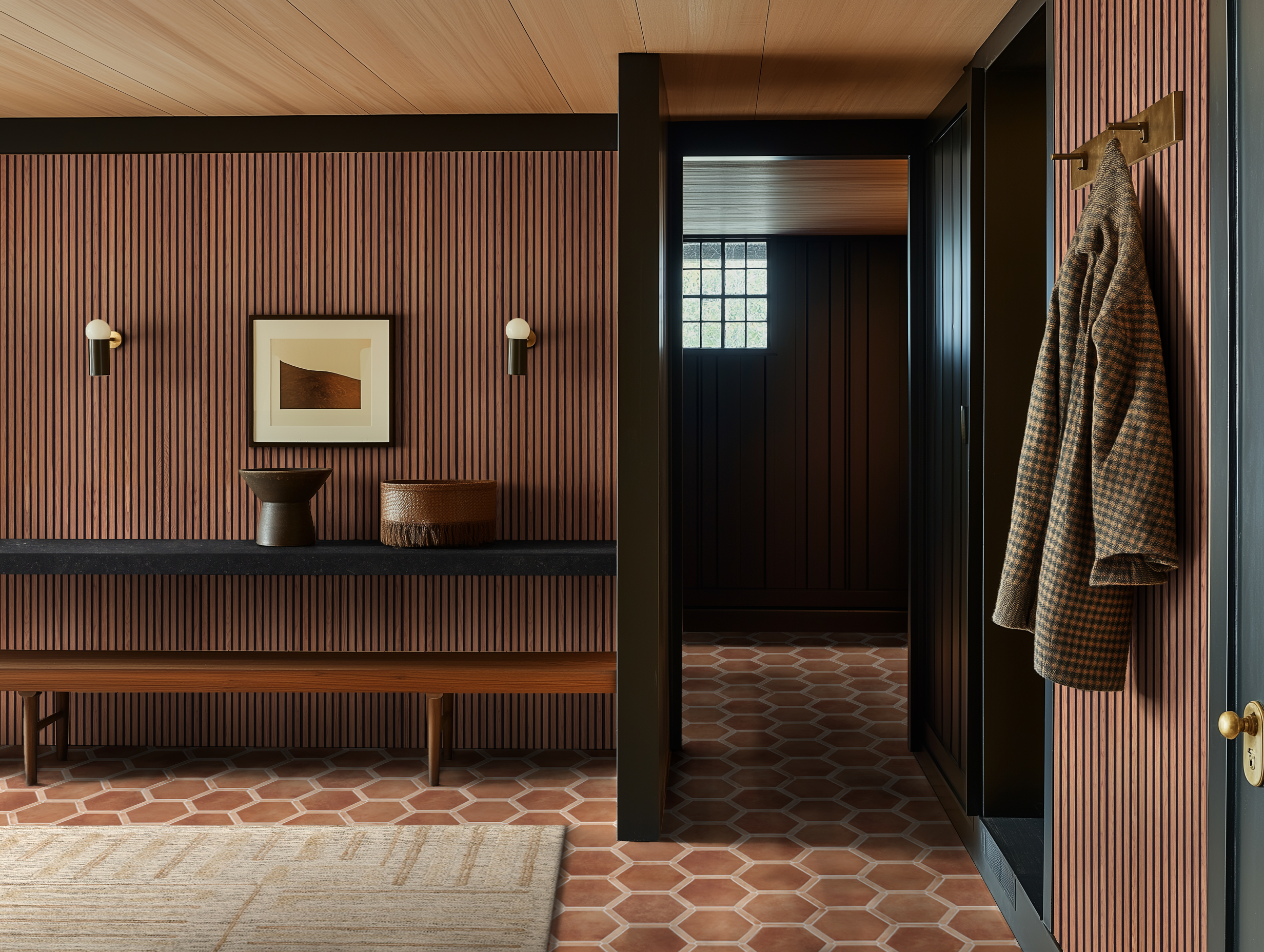 Rhythmic Wood Hallway Design Ideas & Samples | DesignShop | DesignShop