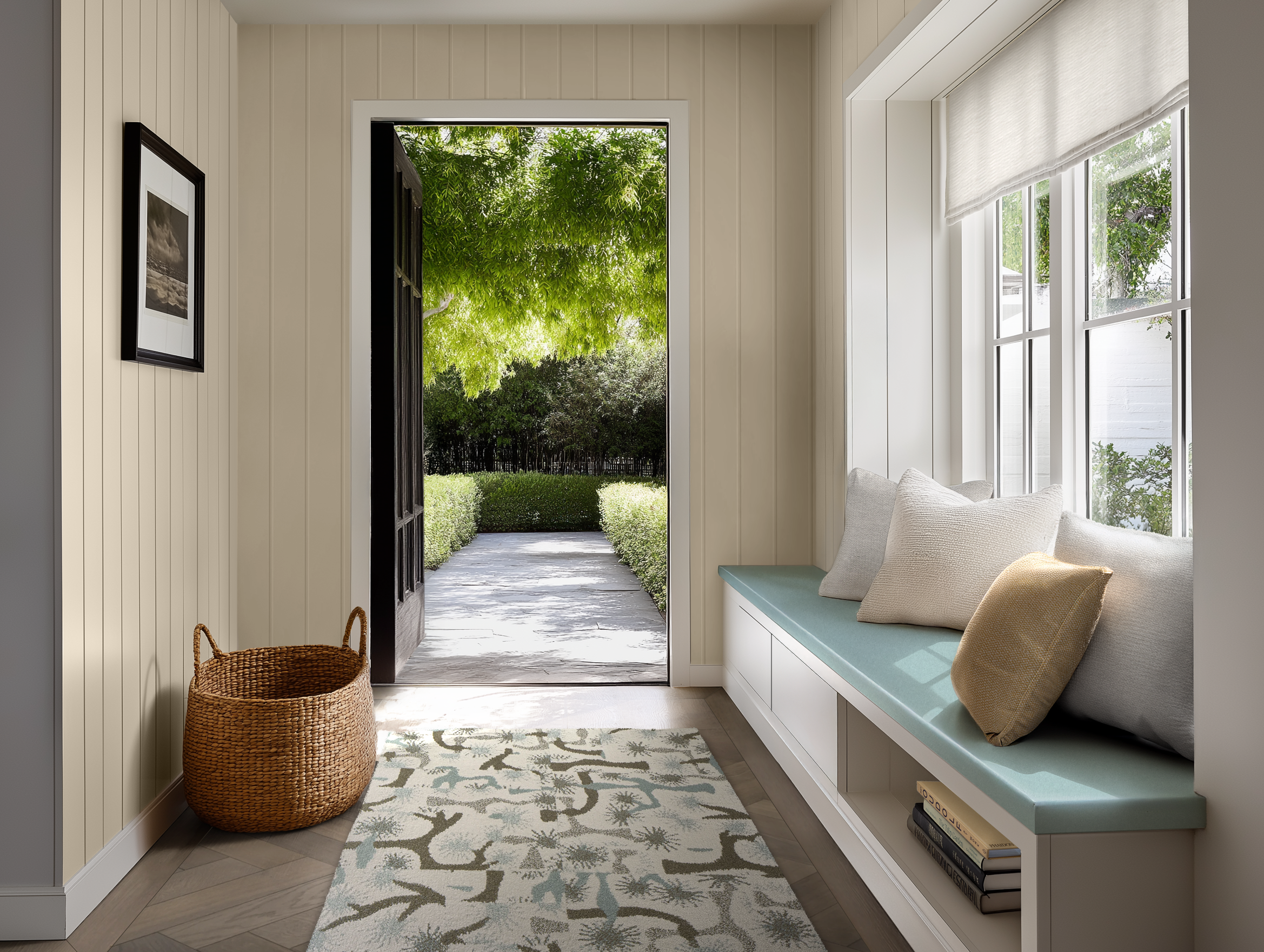 Soft Sage Entry Design Ideas & Samples | DesignShop | DesignShop