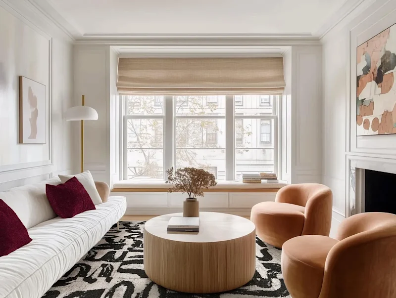 Living Room Window Treatment