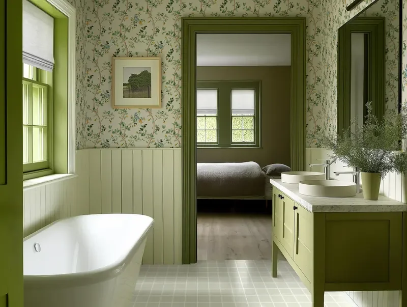 Bathroom Wallcovering