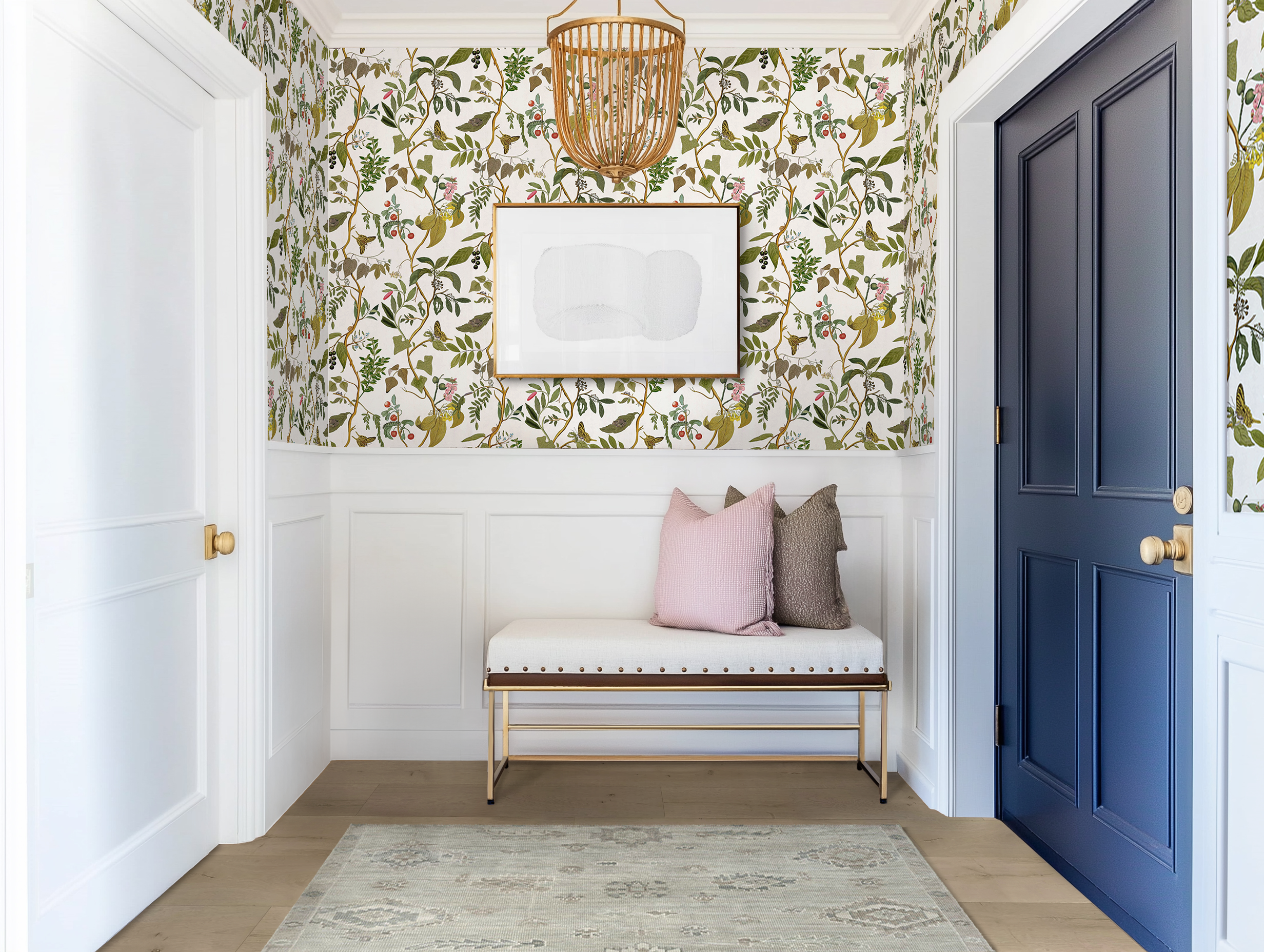 Floral Elegance Foyer Design Ideas & Samples | DesignShop | DesignShop