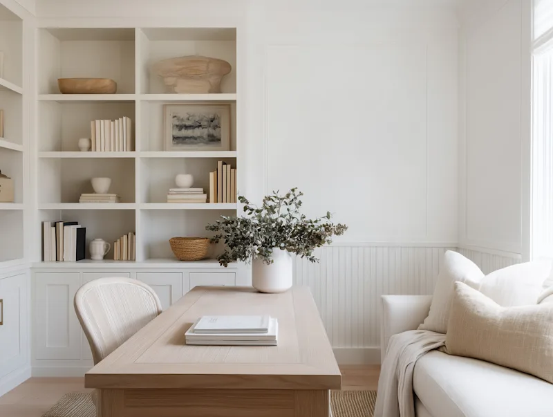 Layered Neutrals Office