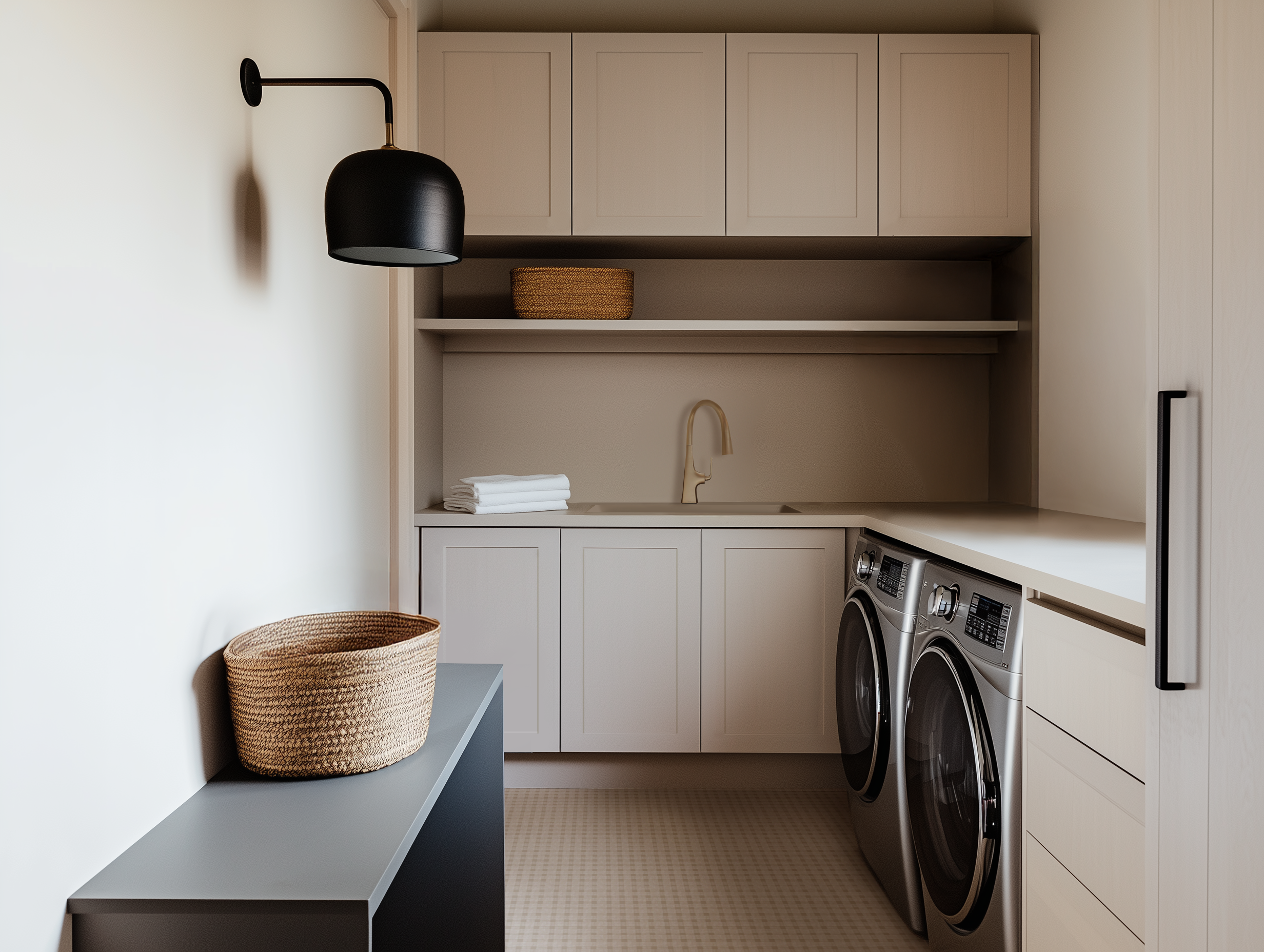 Beige Bliss Laundry Design Ideas & Samples | DesignShop | DesignShop