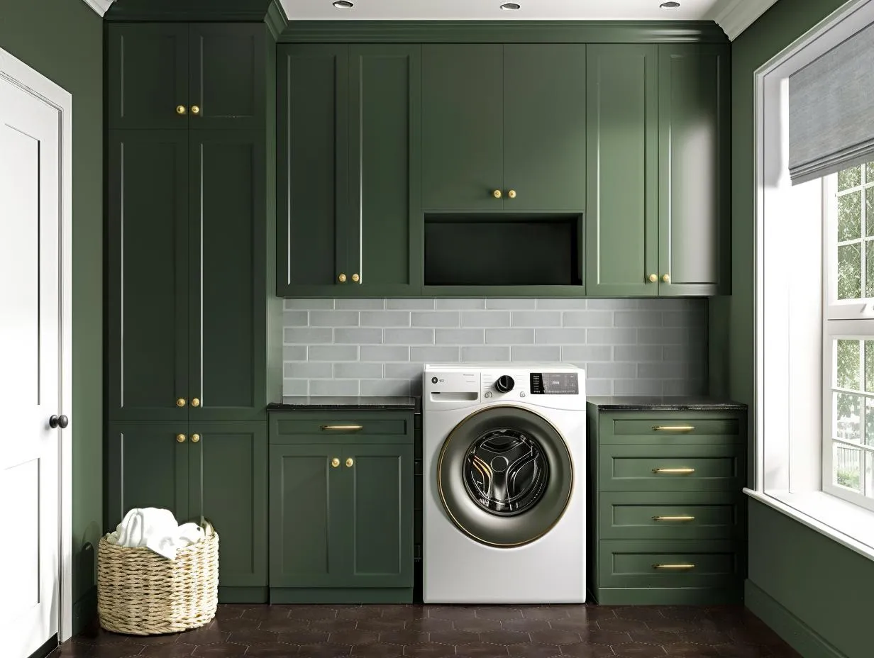 Fresh Forest Laundry Design Ideas & Samples | DesignShop | DesignShop
