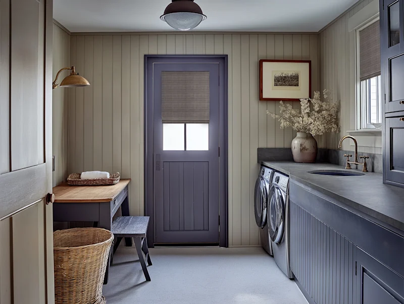 Laundry & Entry Paneling