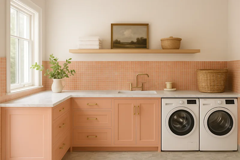 Peach Tile Laundry