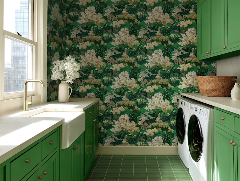 Laundry & Entry Wallcovering