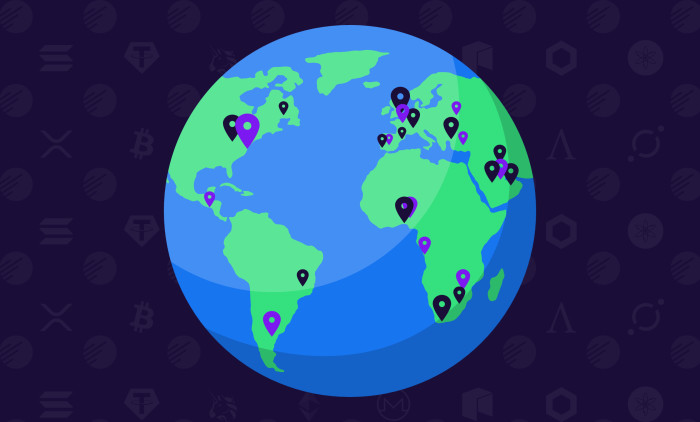 crypto hubs of the world