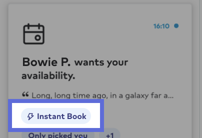 Instant Book