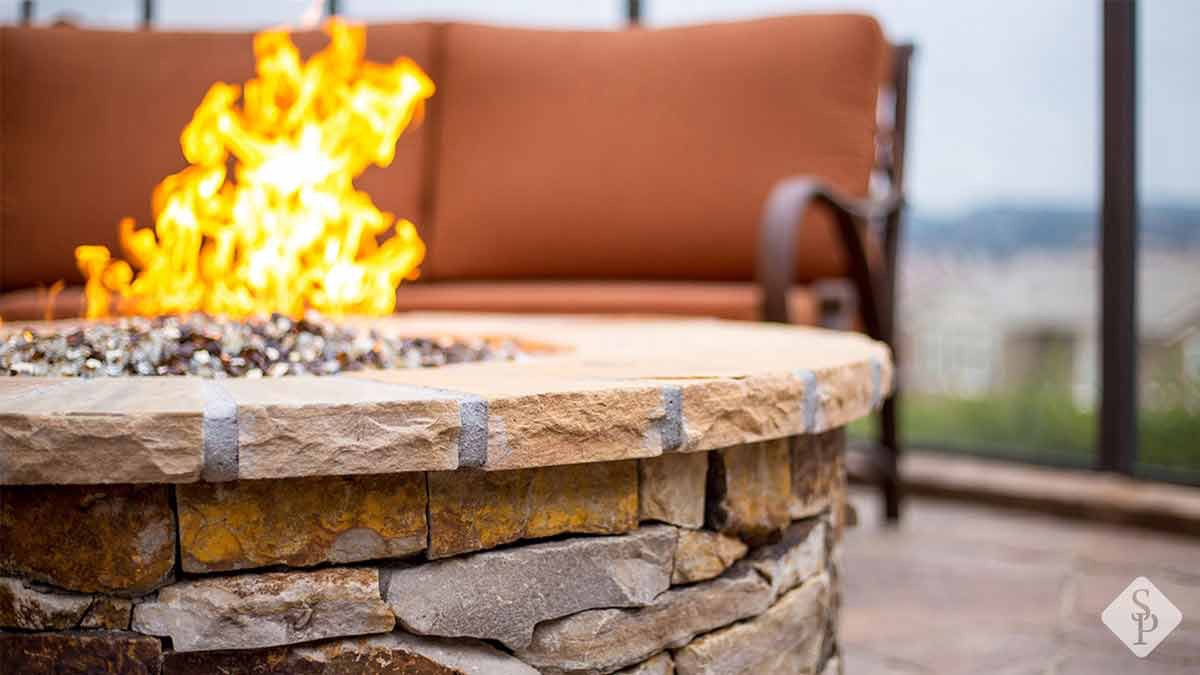 cozy fire pit