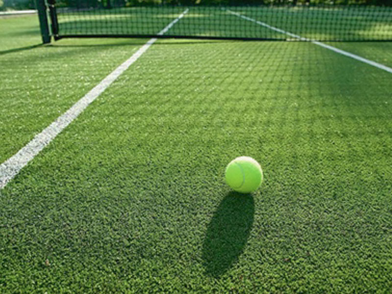 turf tennis court