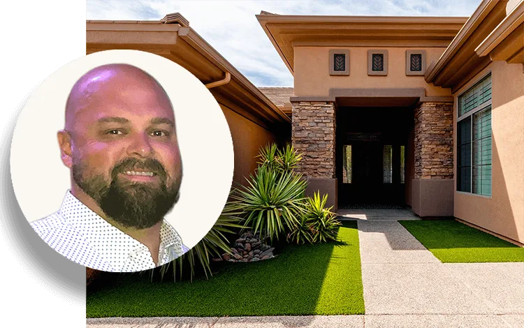 System Pavers Employee Sam Leisman.