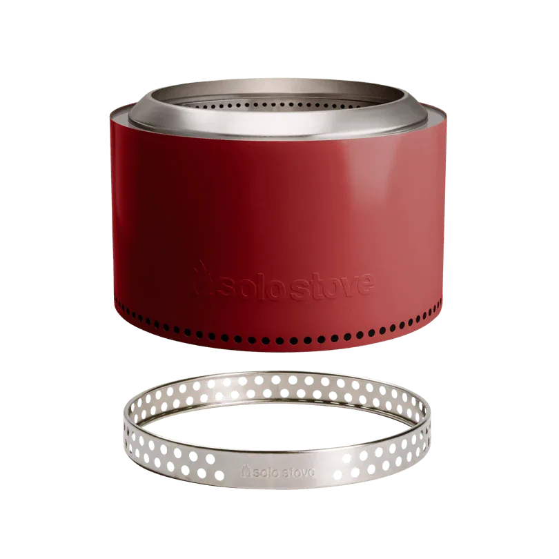 Solo Stove Yukon Fire Pit 2.0 + Stand in Mulberry 