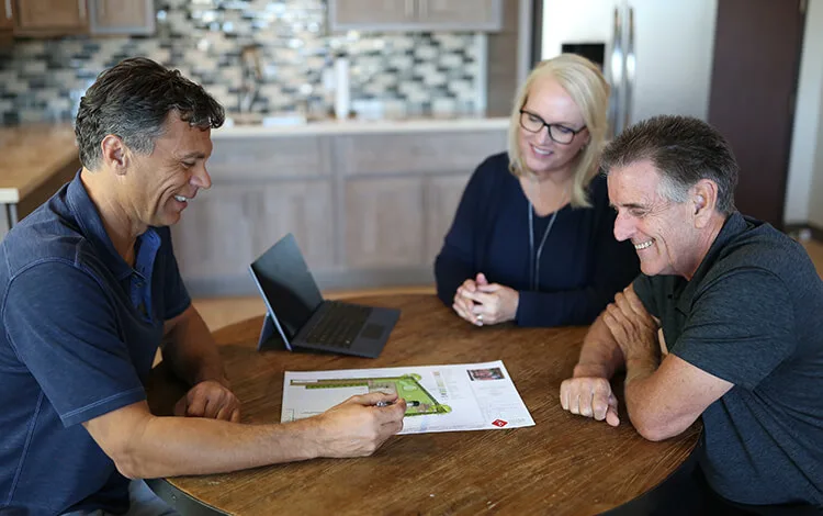 people discussing special financing