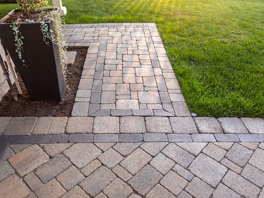 Paver walkway