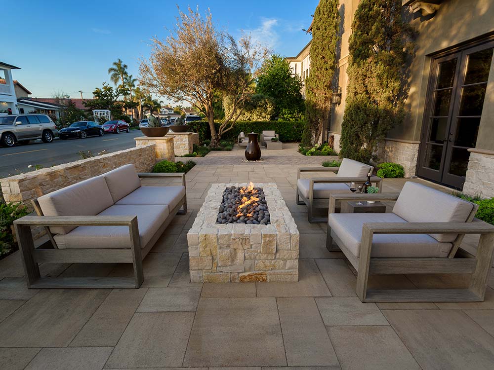 Outdoor Fire Pits from System Pavers