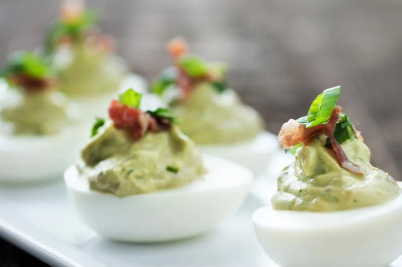 deviled eggs