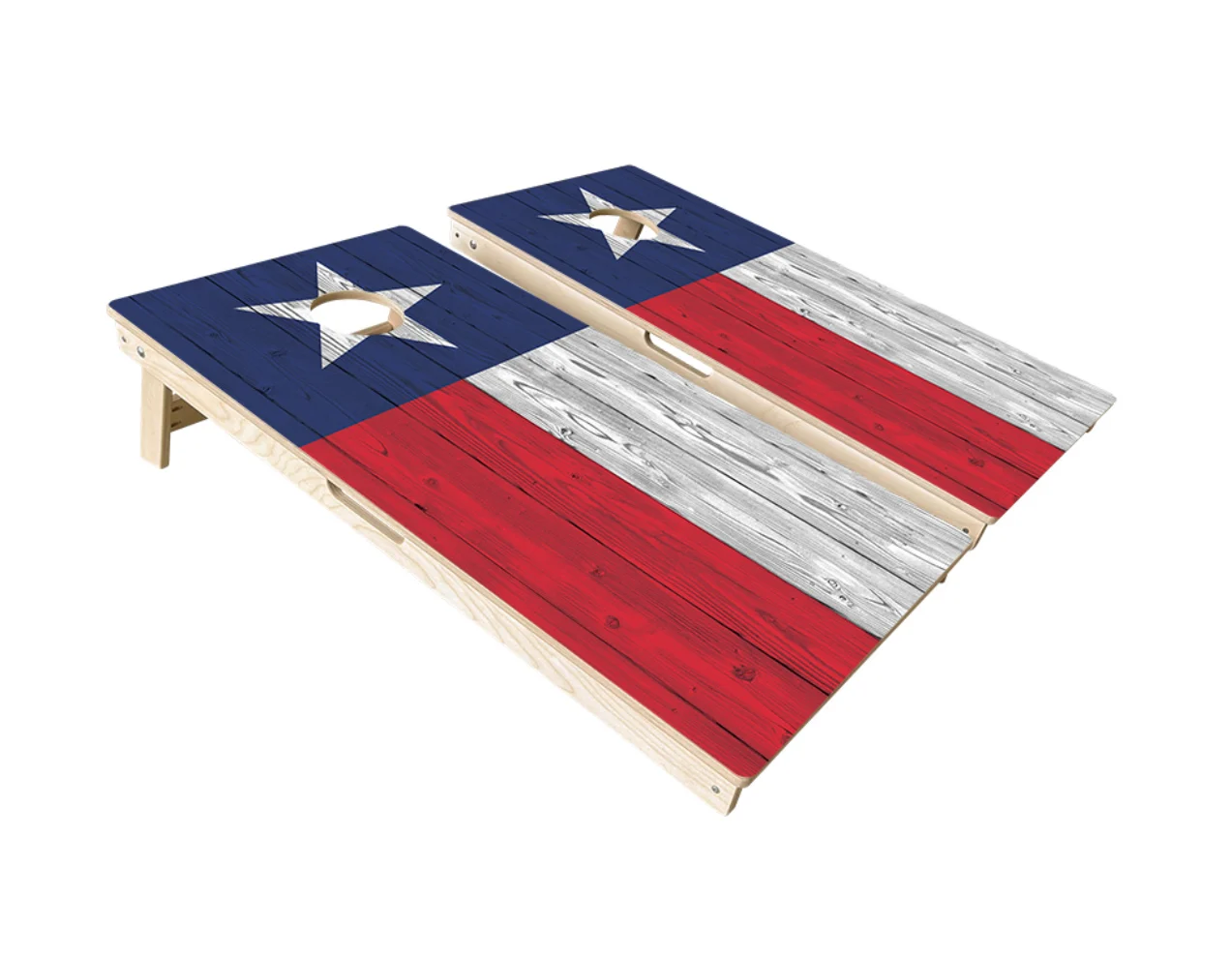 Texas Flag Cornhole Boards