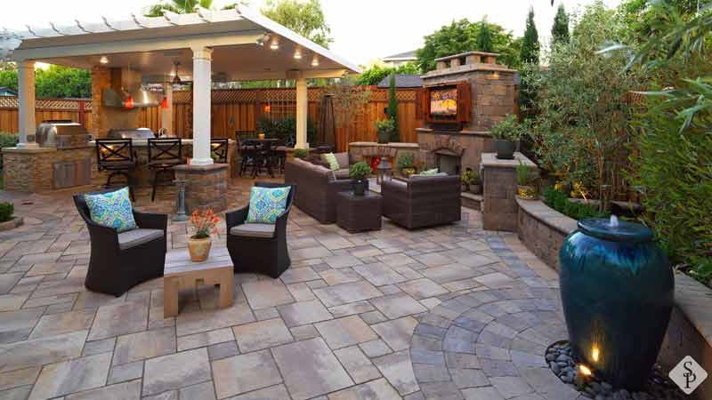 beautiful patio