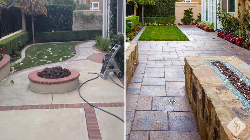 pavers vs stamped concrete