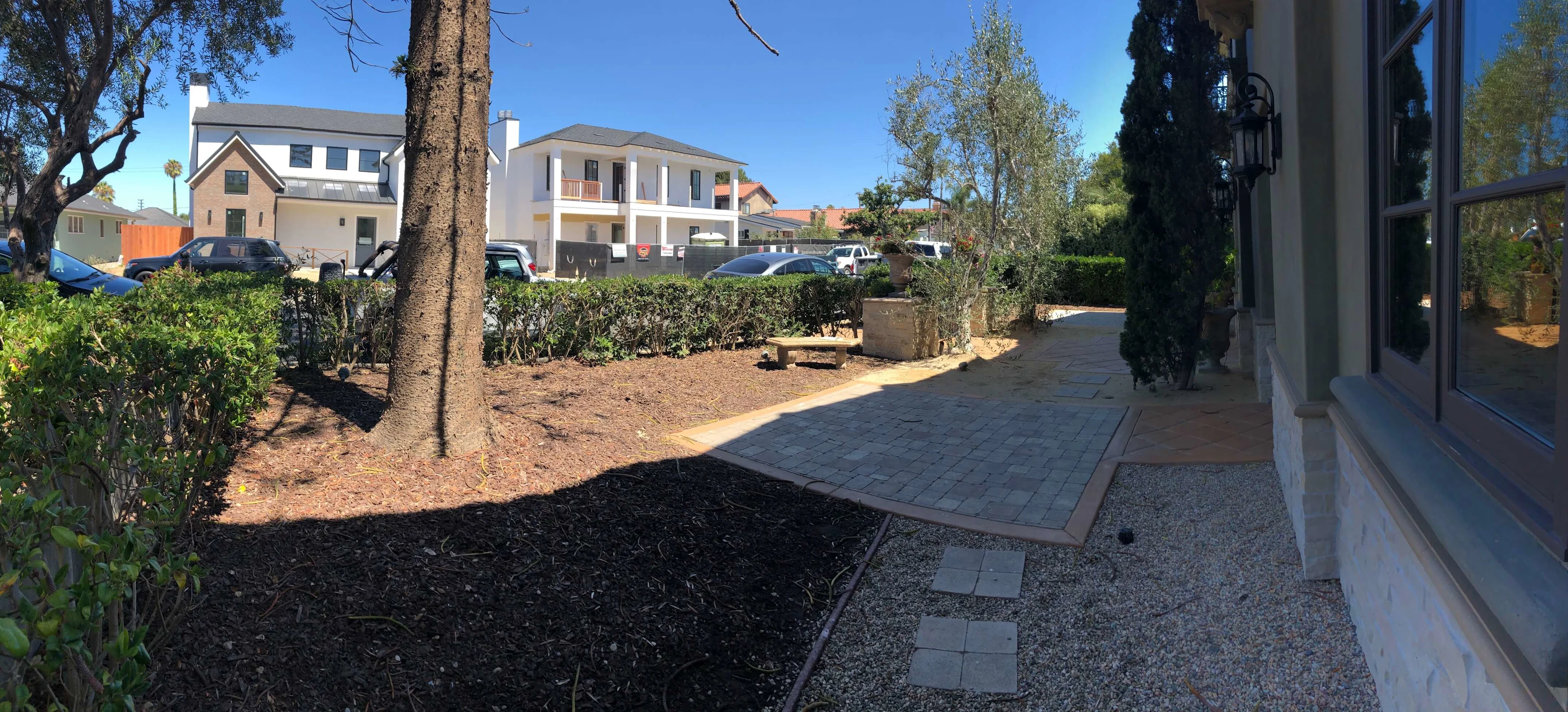 Before pic of Doug Lueck front yard remodel