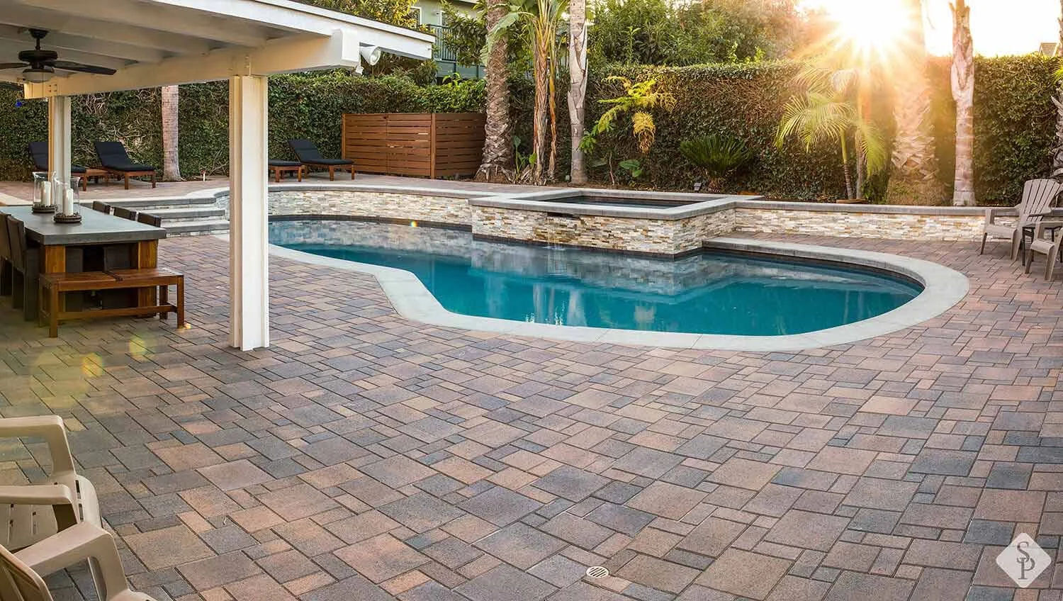 pool deck pavers