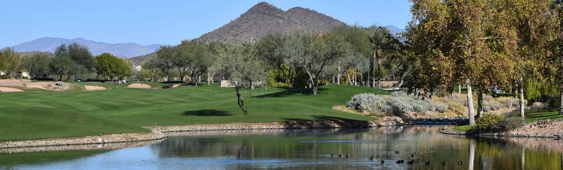 Golf course in Peoria, Arizona. 