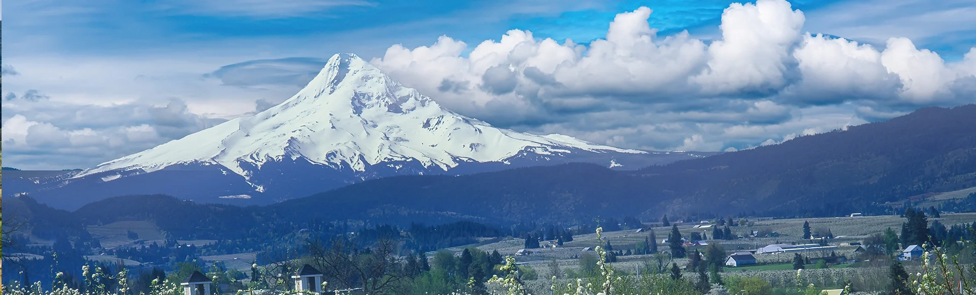 Mount Hood, called Wy'east by the Multnomah tribe, is a potentially active volcano in Clackamas and Hood River