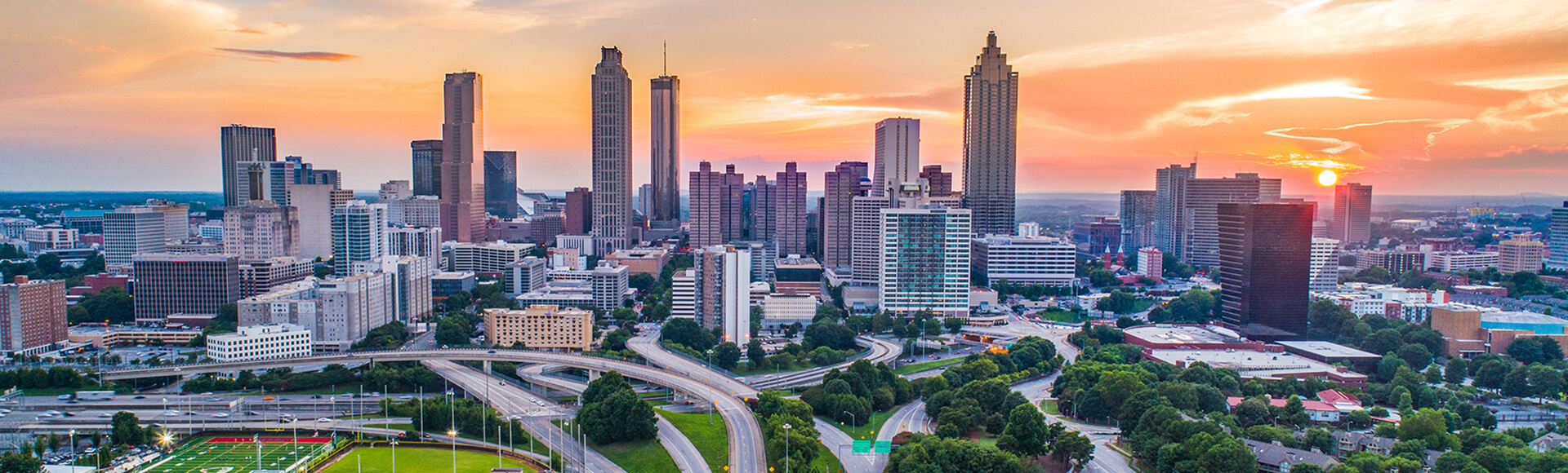 Photograph of downtown Atlanta, Georgia
