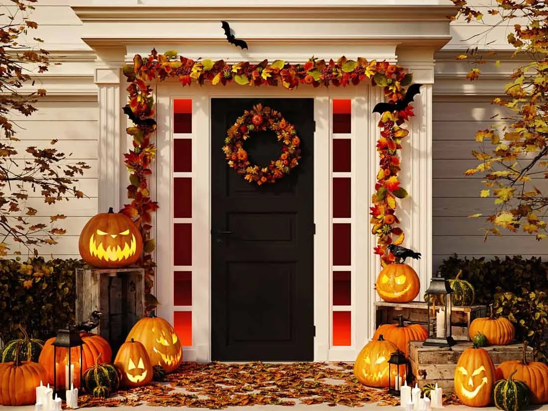 fall door decor