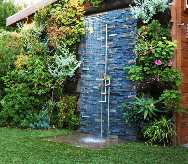 outdoor shower