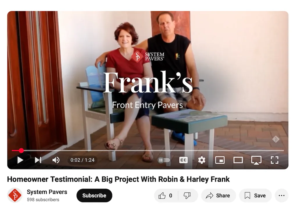 Homeowner Testimonial: A Big Project With Robin and Harley Frank YouTube Still