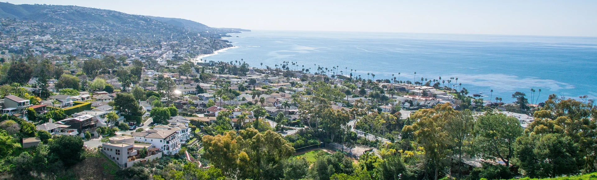 View of Laguna Beach, Southern California
