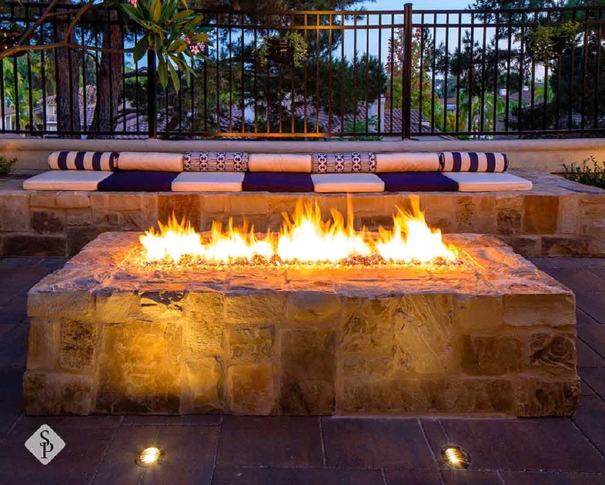 stone fire pit