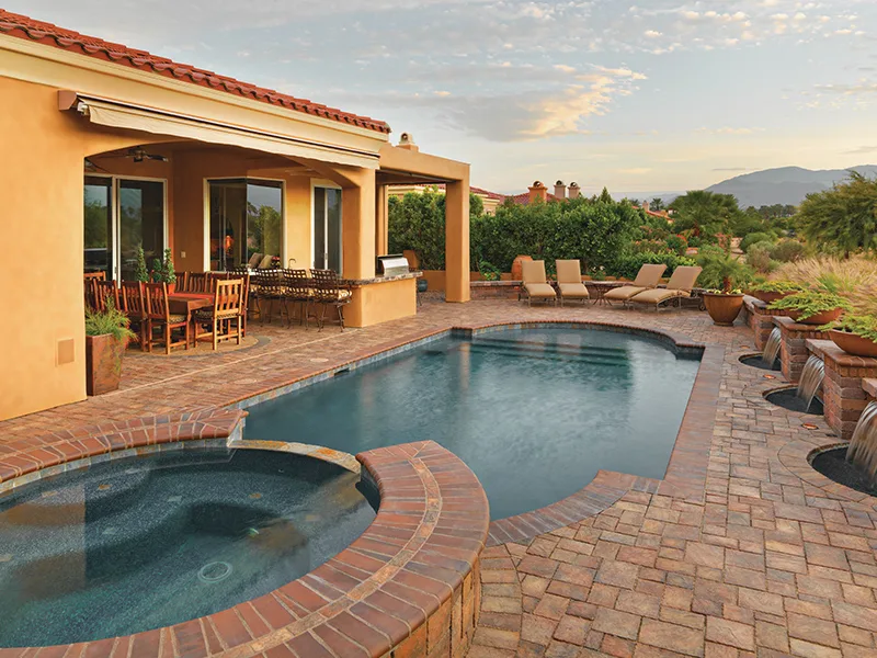 paver pool deck