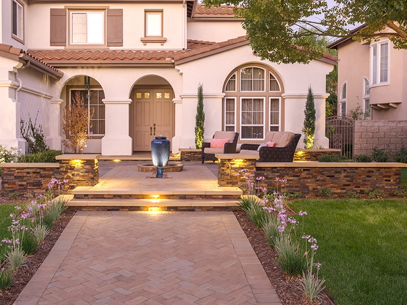 paver walkway