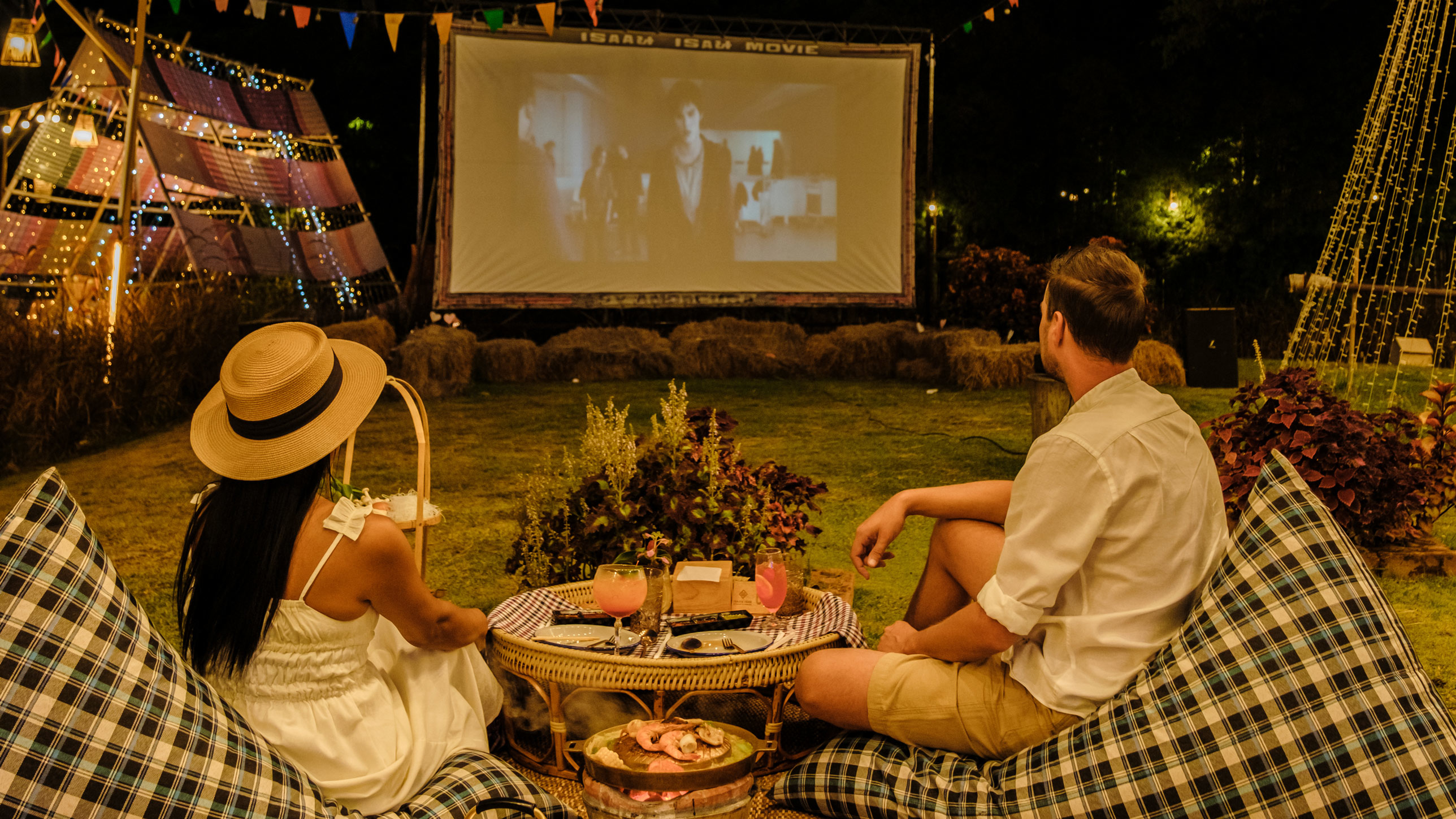 outdoor movie theater