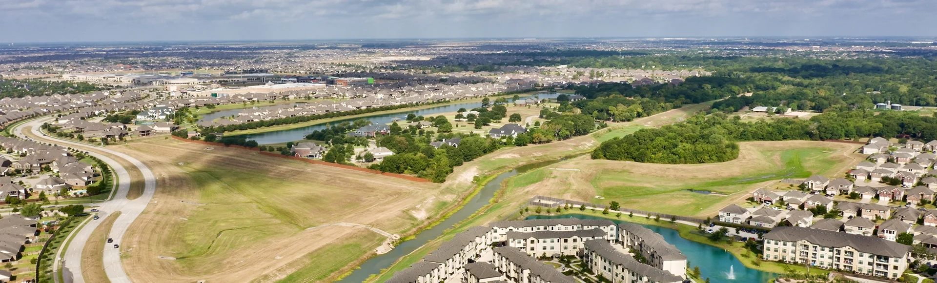 Aerial View of Katy - TX
