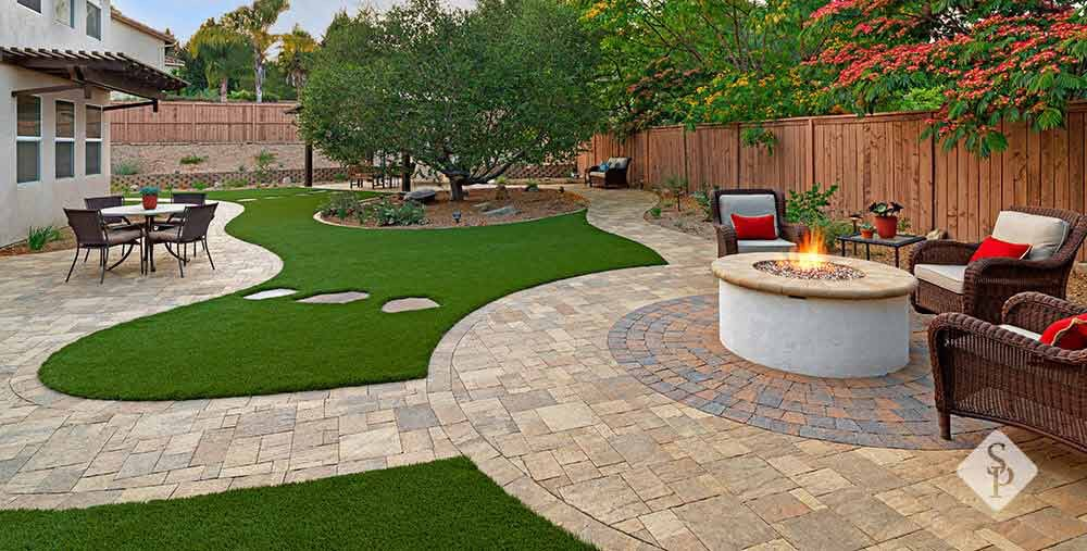 fire pit backyard