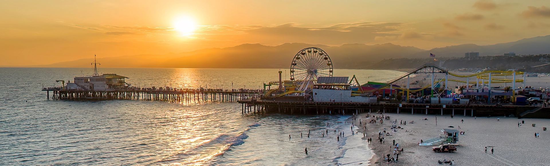 Santa Monica pier California