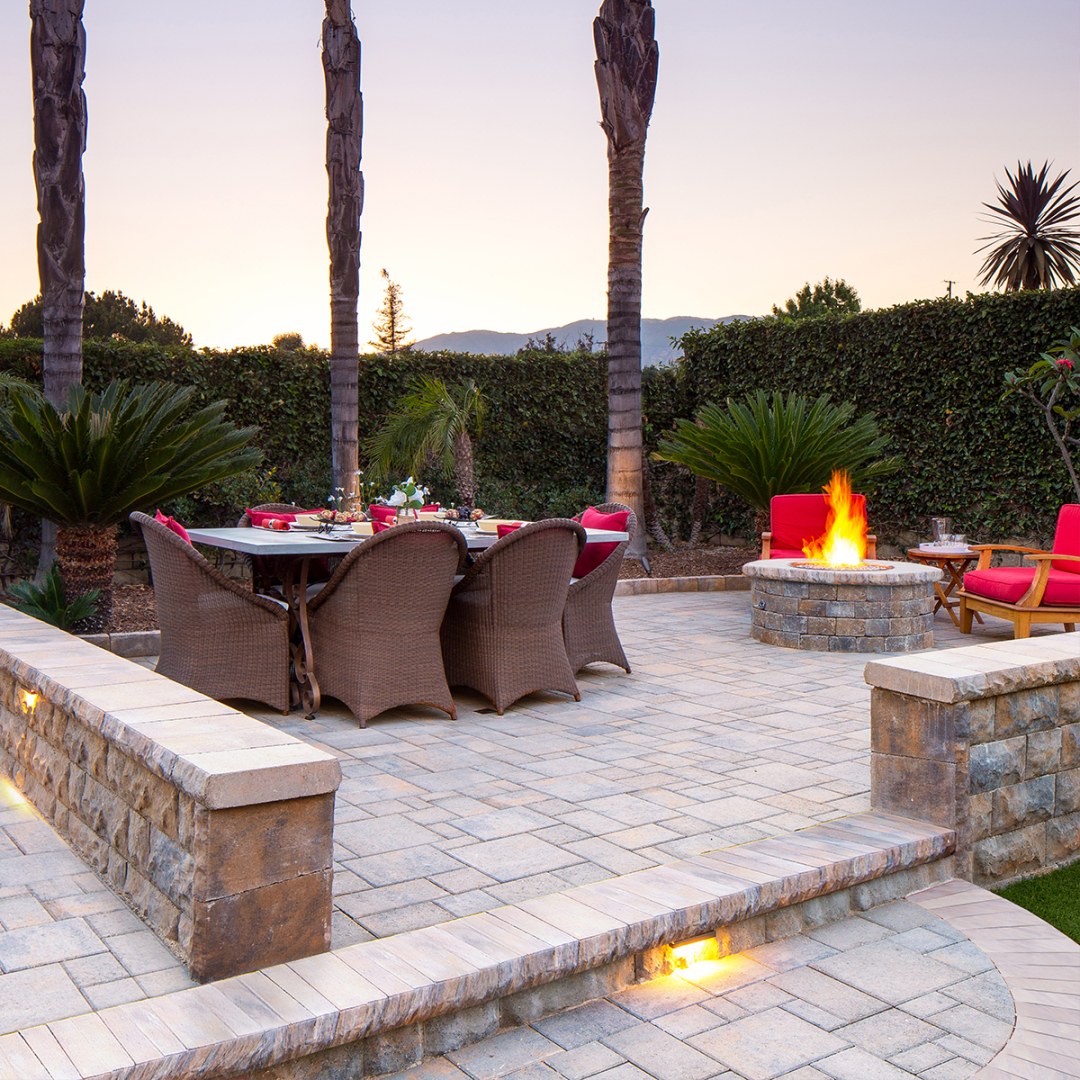 Orange County-Santa Ana paver patio