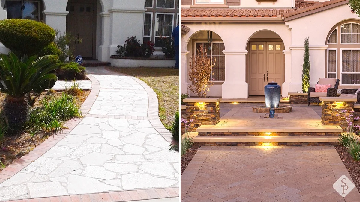 paver entryway