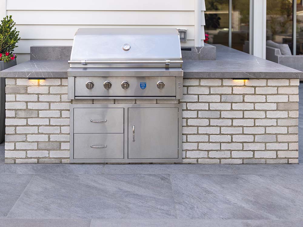 BBQ Islands from System Pavers